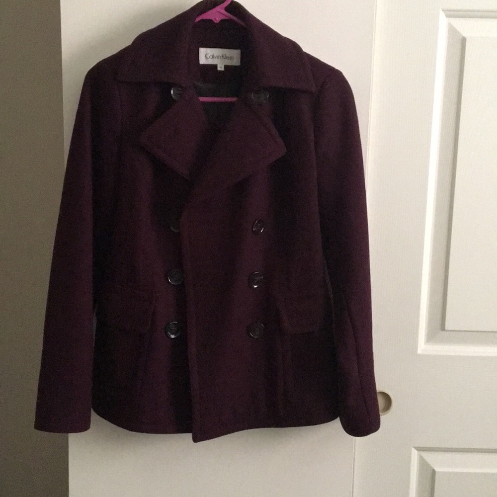 Calvin Klein wool peacoat